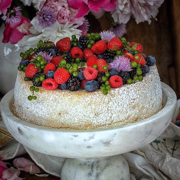 طرز تهیه کیک فرشته