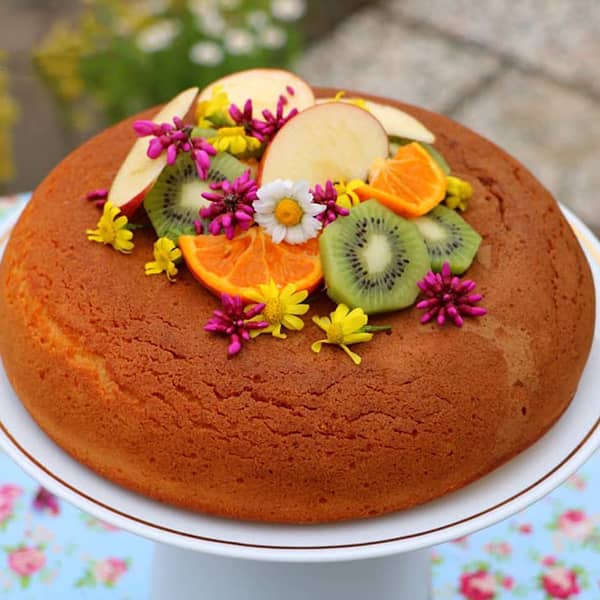 طرز تهیه کیک پرتقالی بدون فر