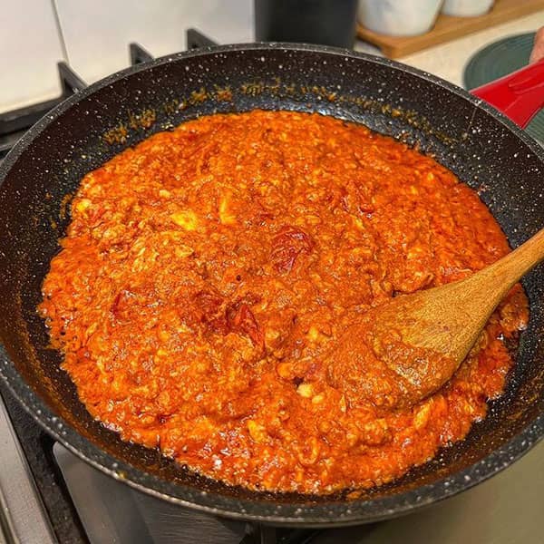 طرز تهیه املت پنیری