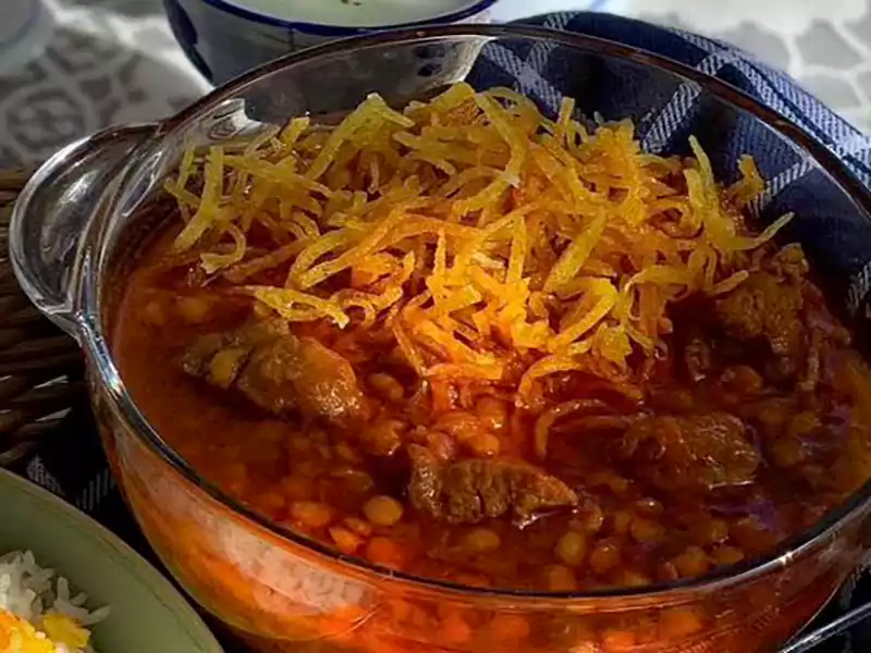 طرز تهیه قیمه لاهیجانی 