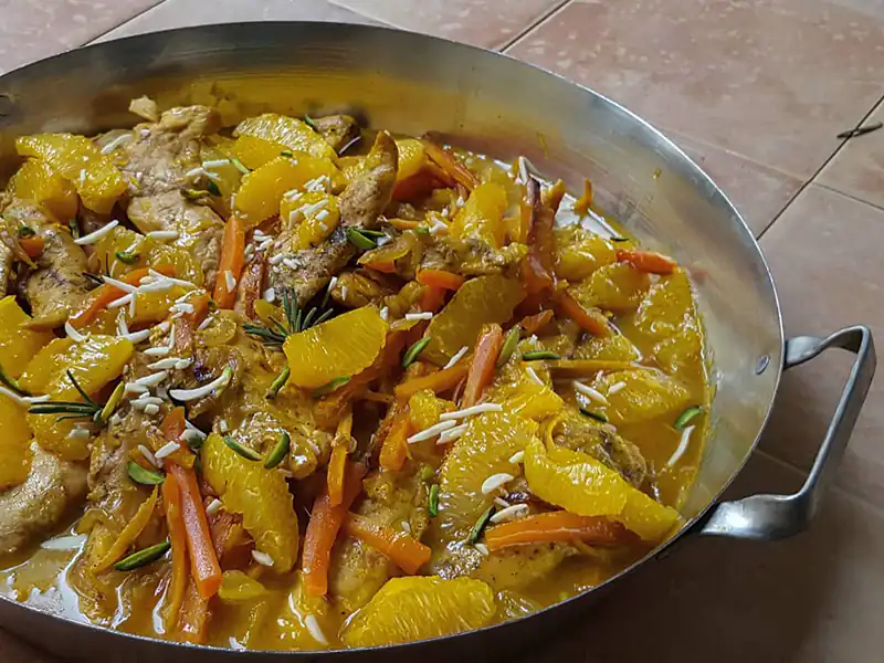 طرز تهیه خورش پرتقال