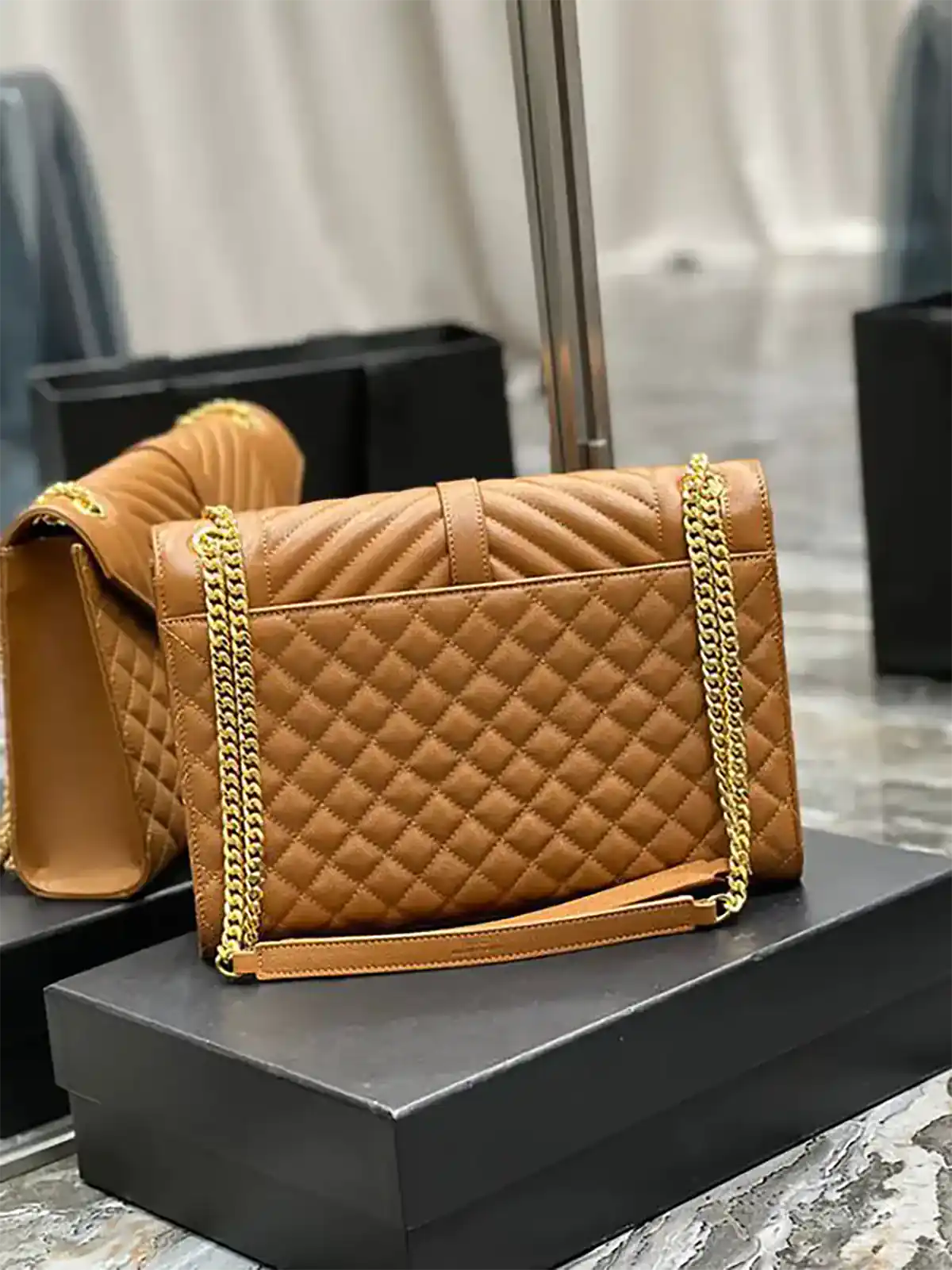 کیف یکطرفه قهوه ای شیک زنانه