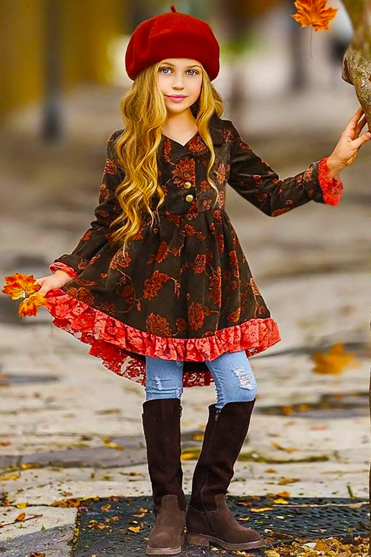 پیراهن شیک و لوکس بچگانه