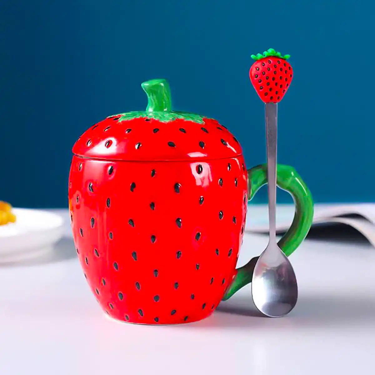 ماگ فانتزی توت فرنگی