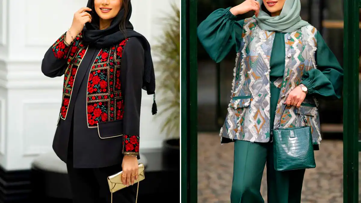 مانتو گرم برای پائیز