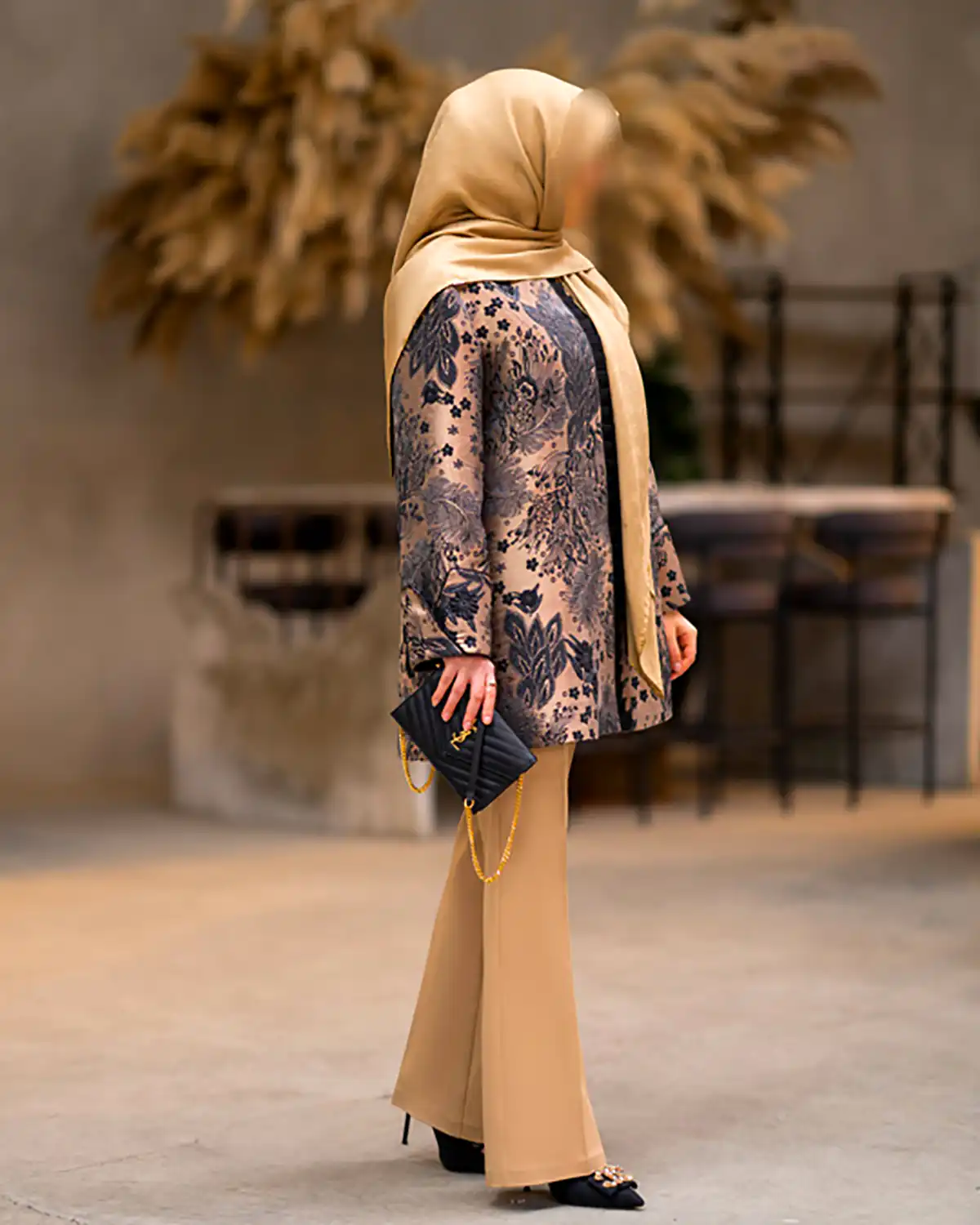 مانتو خاص پوشیده پائیزی