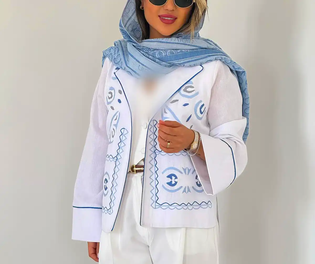 مانتو کتی اورسایز پائیزی