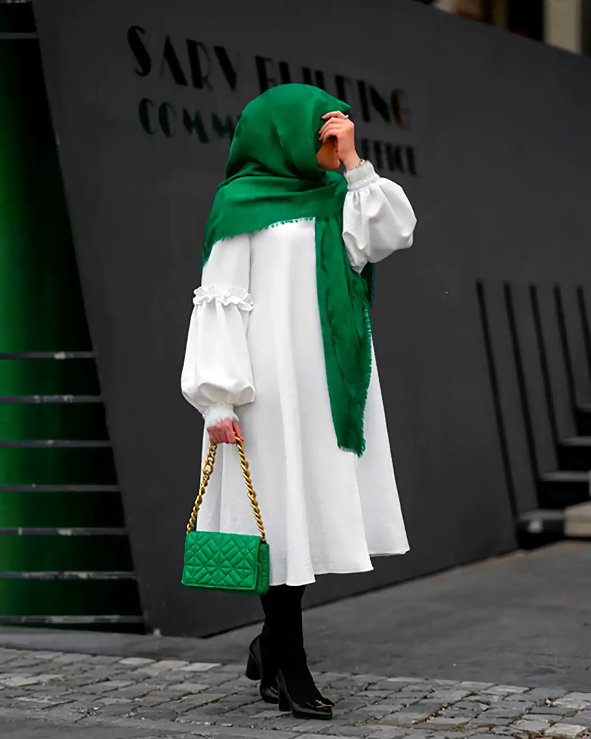 مانتو پوشیده خاص پائیزی