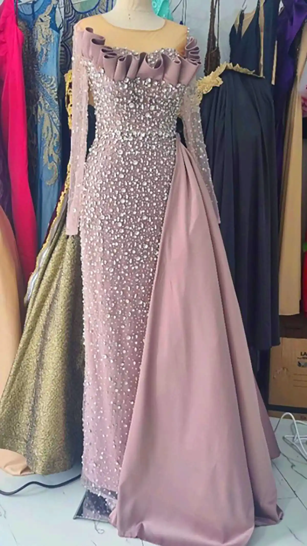 پیراهن ماکسی مجلسی 
