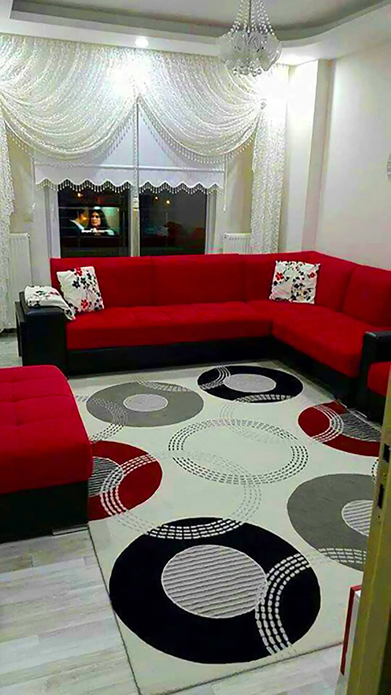 دکور خونه با تم قرمز