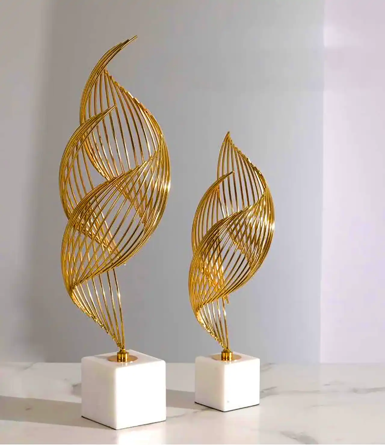 دکوری طلایی رومیزی