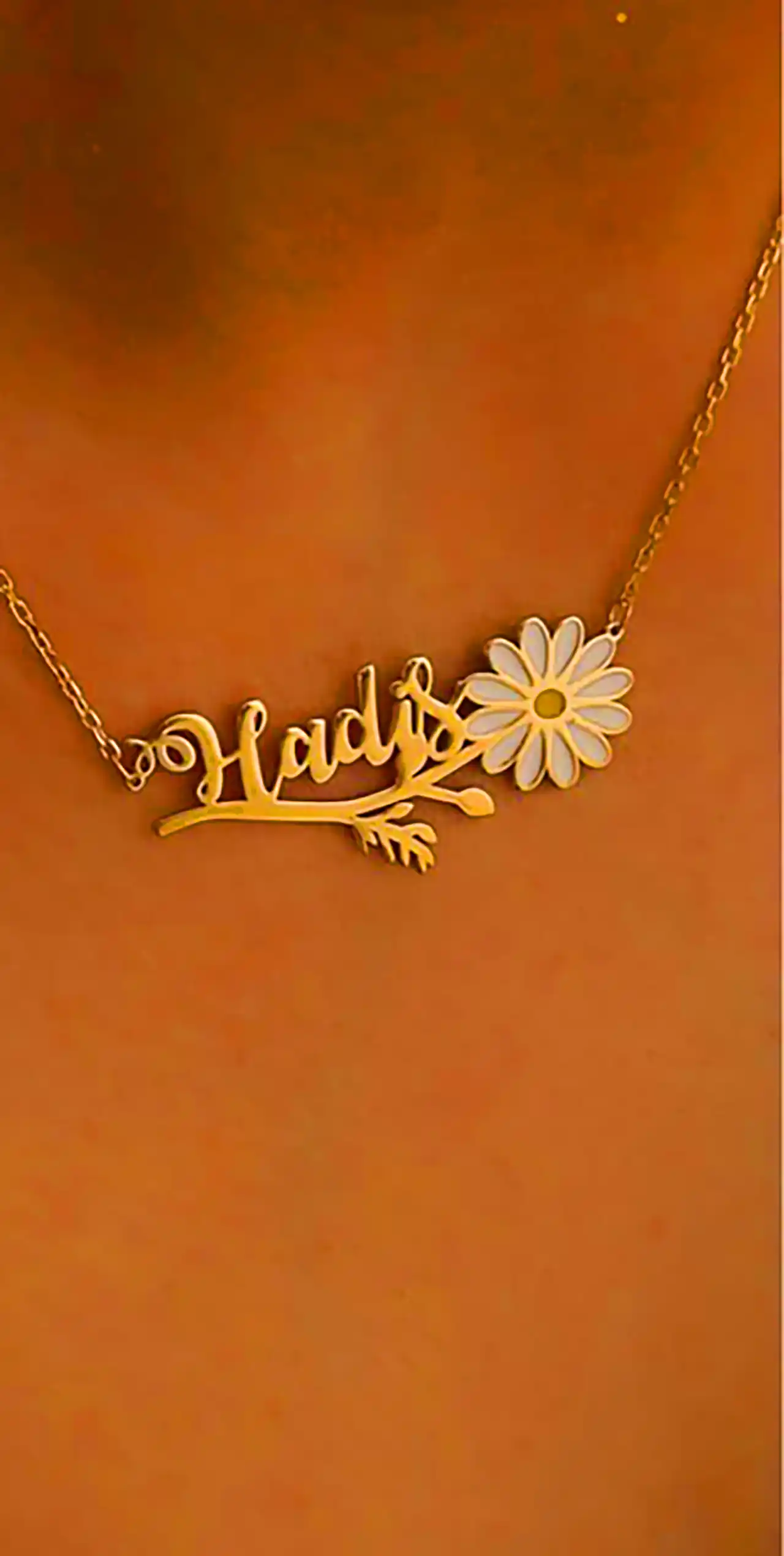 گردنبند حروف و اسم طلا