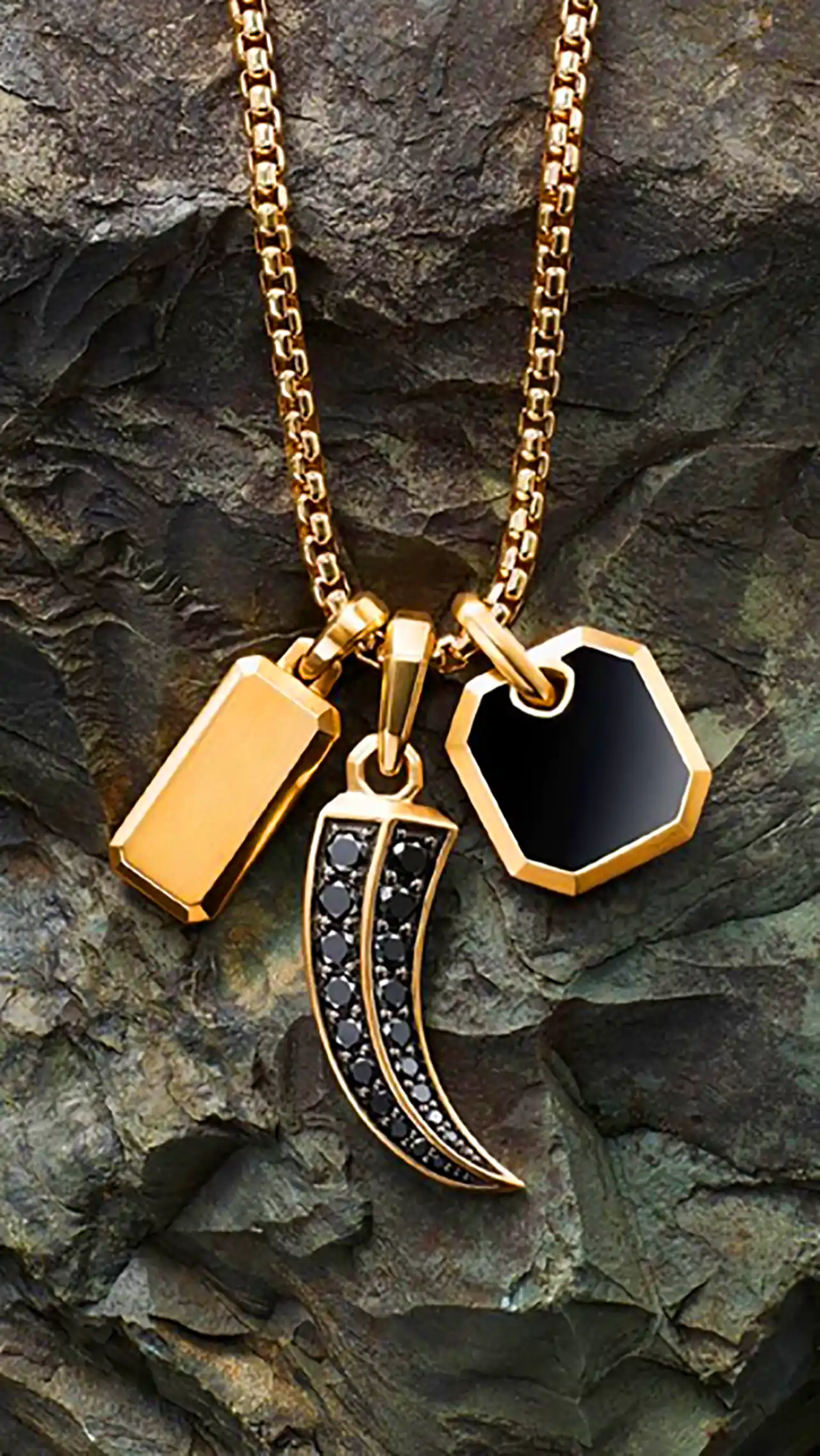 گردنبند شیک مردانه