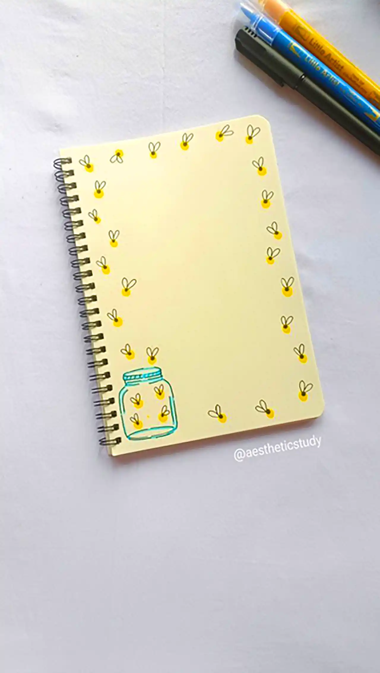 ایده طراحی دور دفتر مشق
