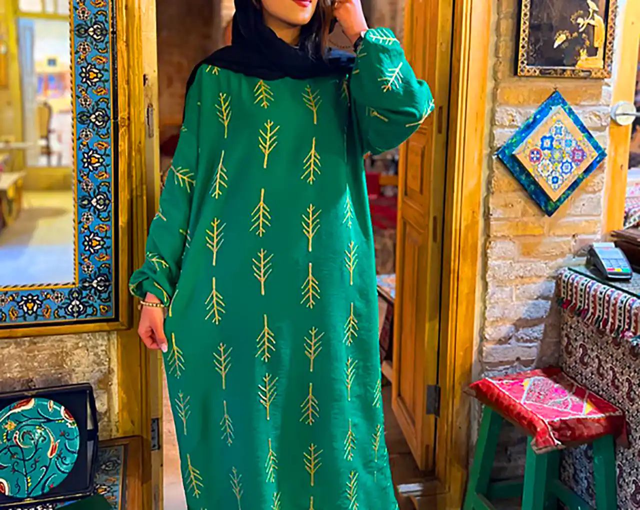 کفتان بلند کار شده خاص