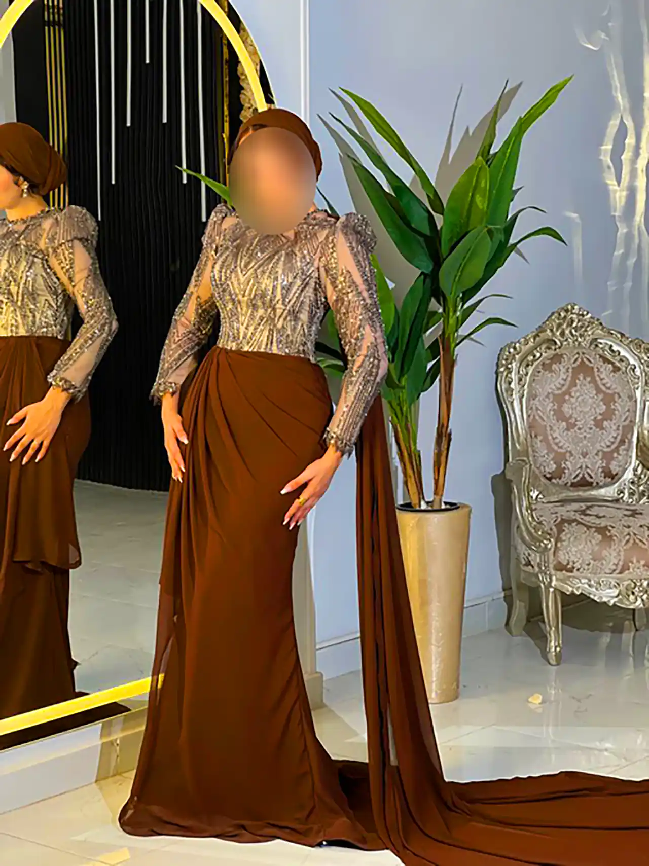 لباس مجلسی حریر بی نظیر