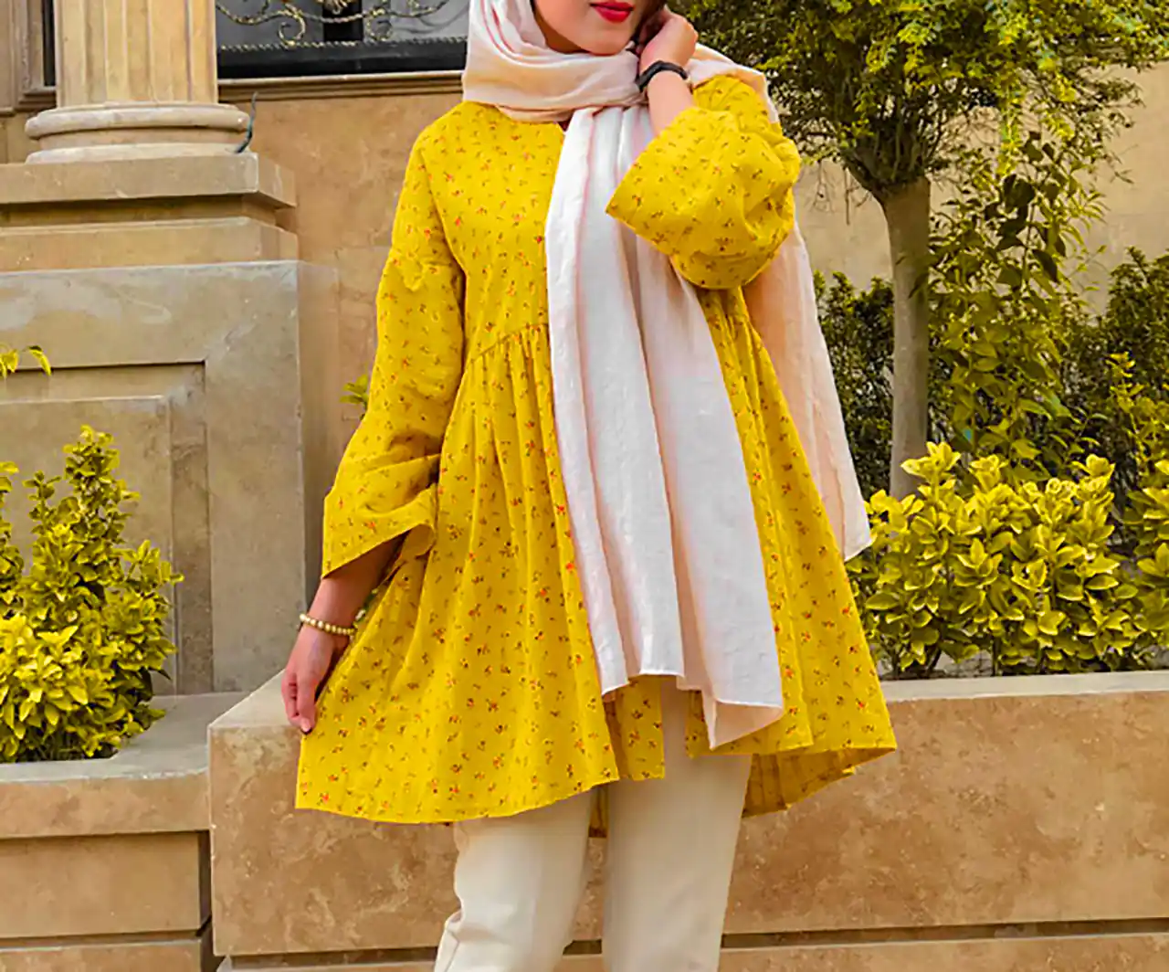 مانتو شیک نخی بلند