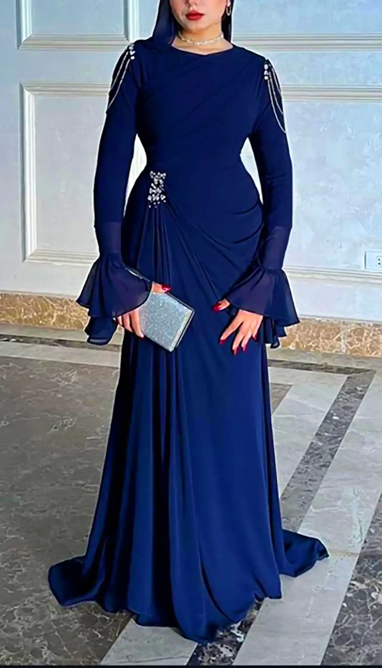 پیراهن مجلسی ساده ولی شیک