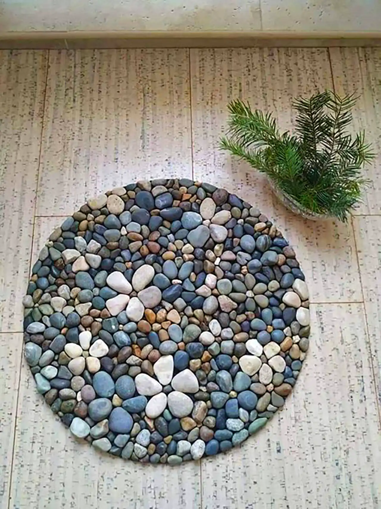 ساخت دکوری با قلوه سنگ