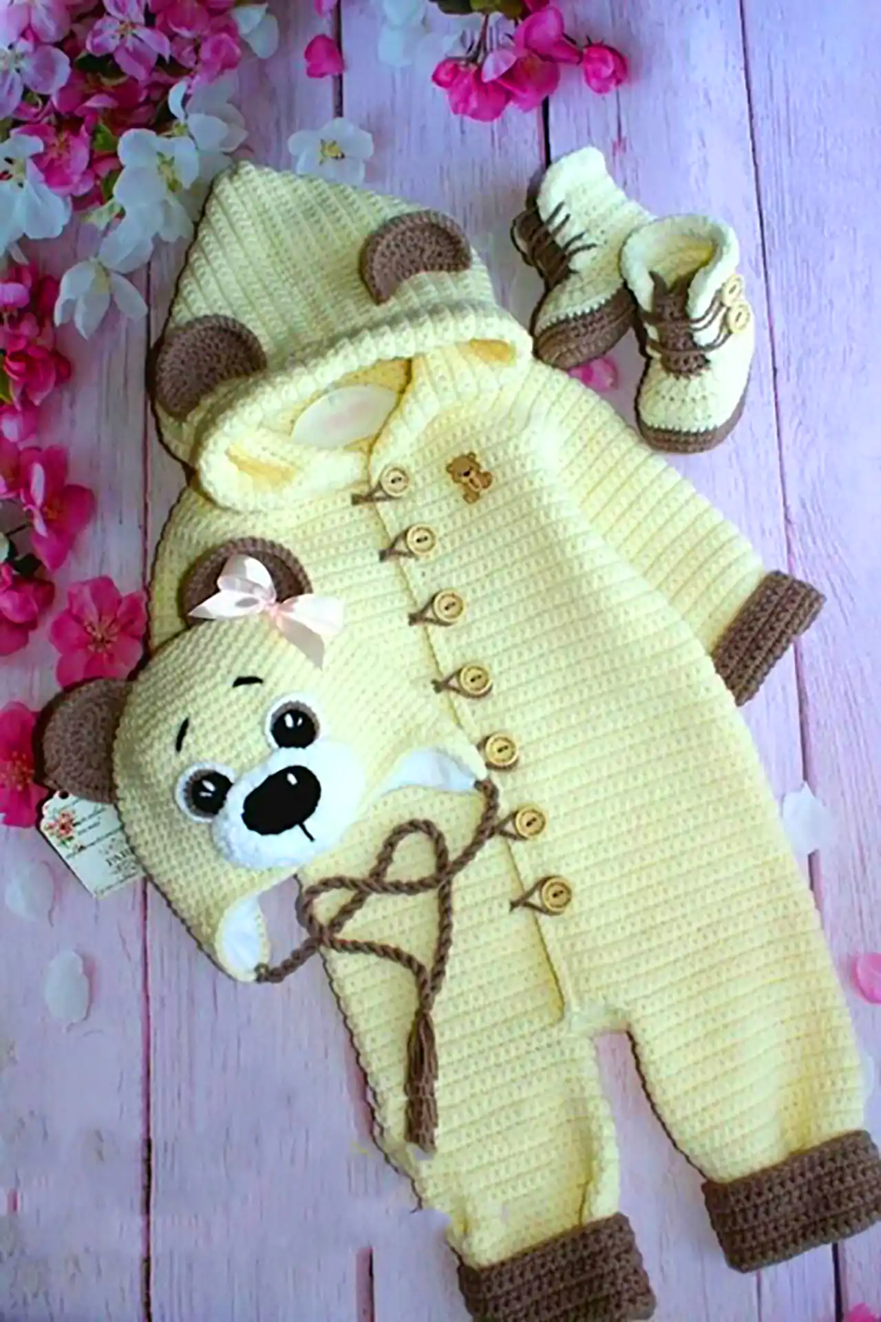 سرهمی بافتنی نوزاد