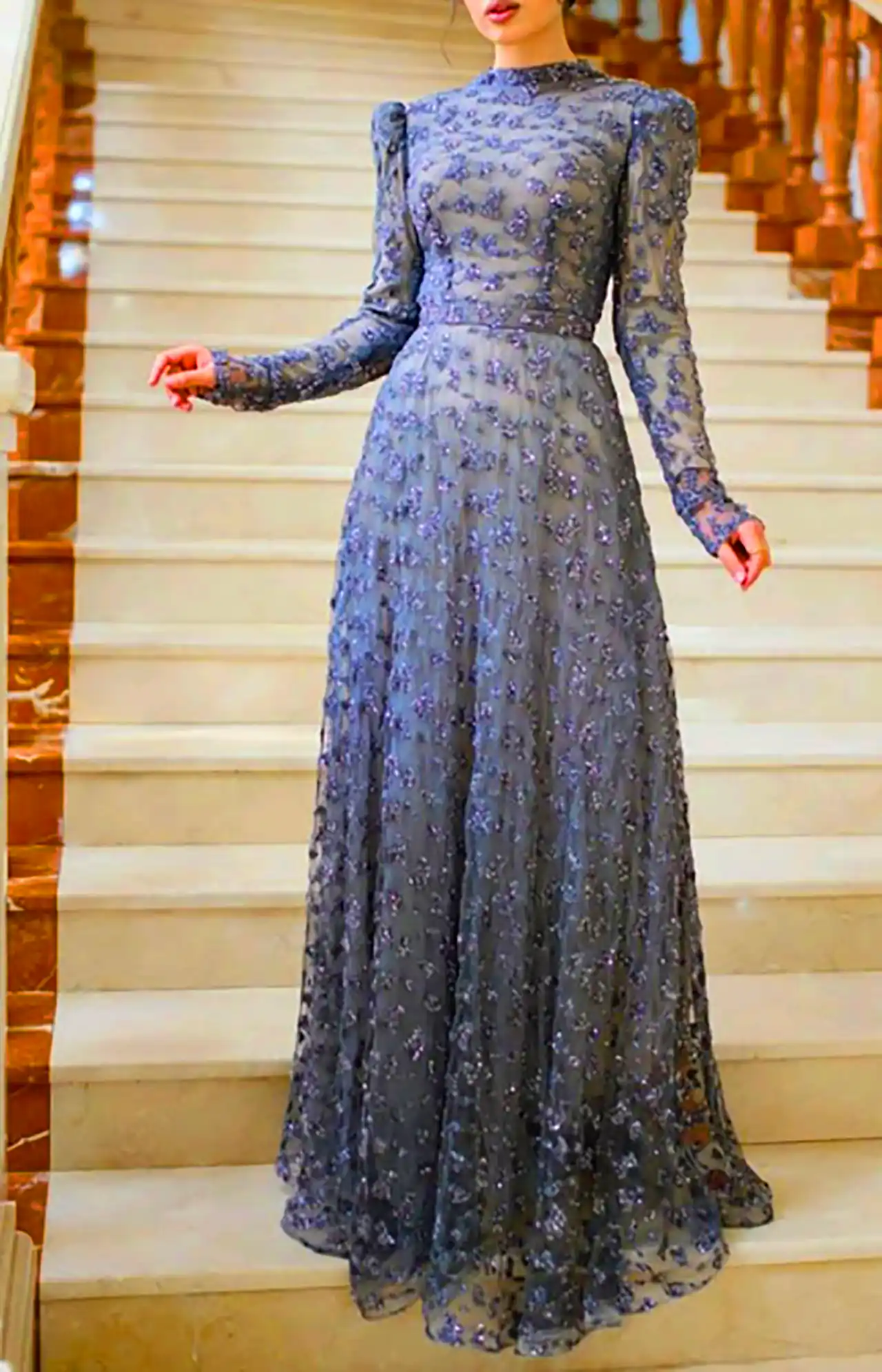 طراحی مدرن لباس مجلسی زنانه
