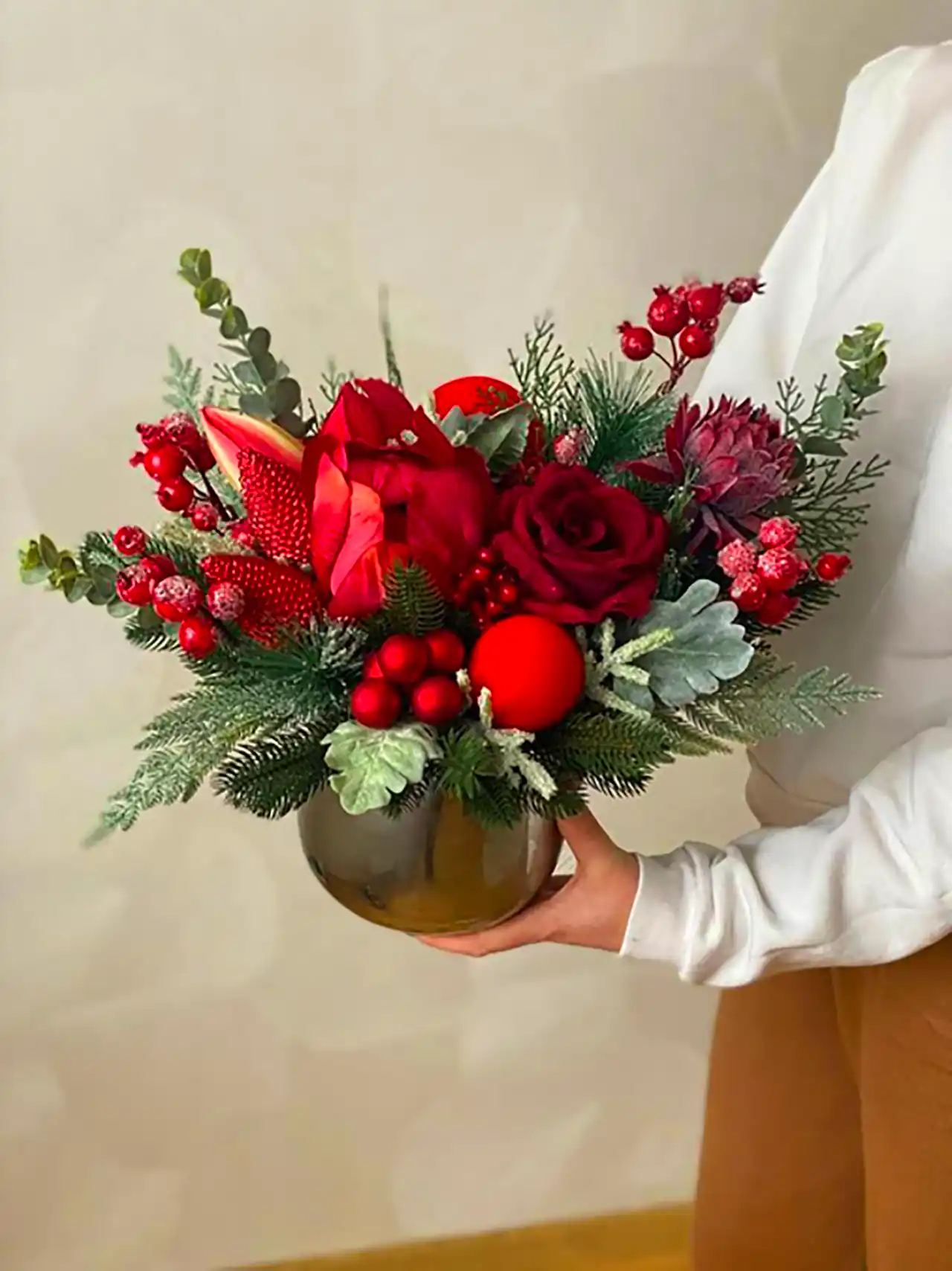 دسته گل رز خلاق و فانتزی