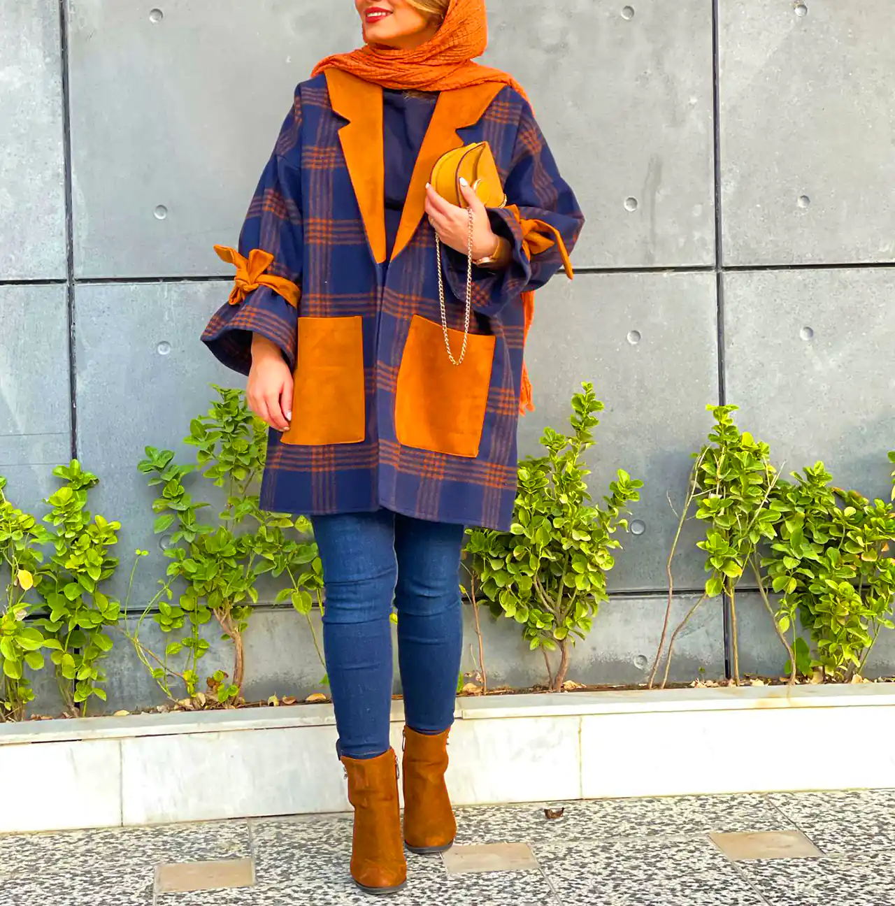 لباس پاییزی طرحدار اسپرت 