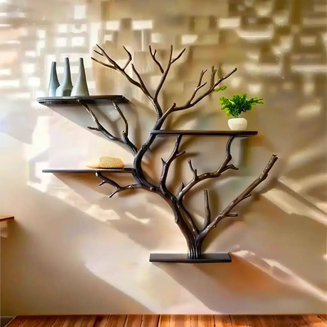 طراحی هنری دکور درختی خلاقانه 