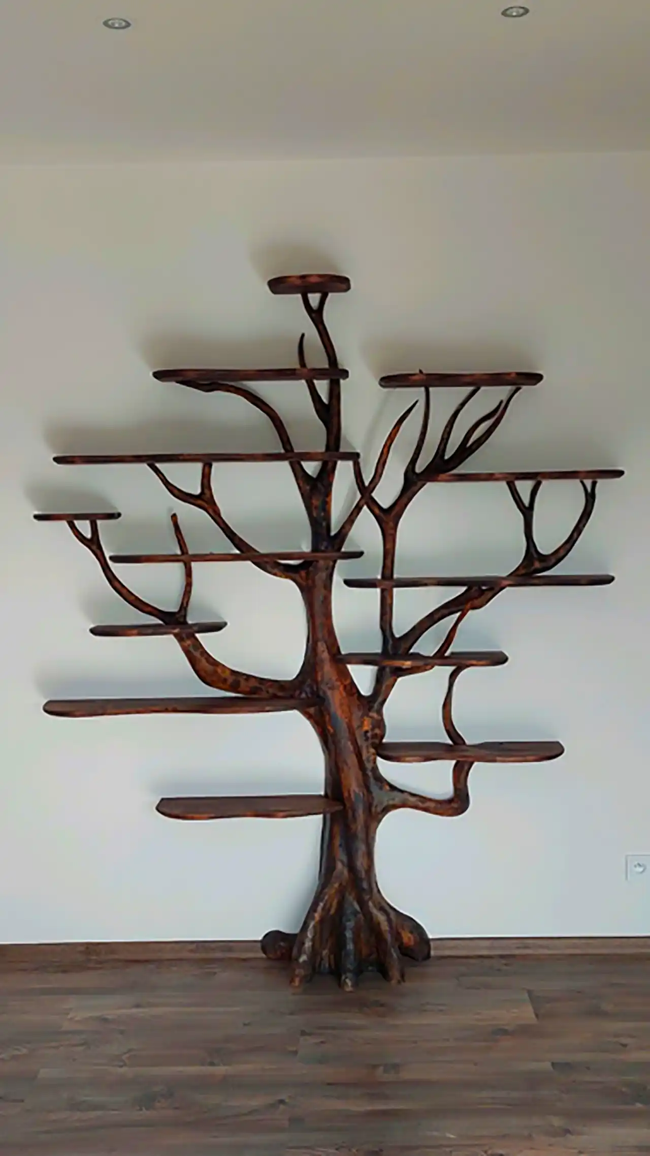 طراحی هنری دکور درختی خلاقانه 