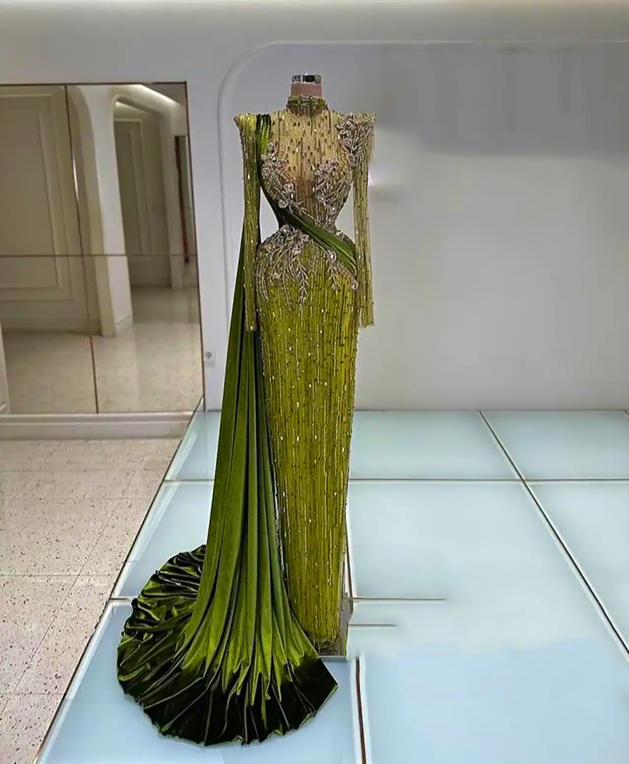 ماکسی مجلسی با طرح هندی 