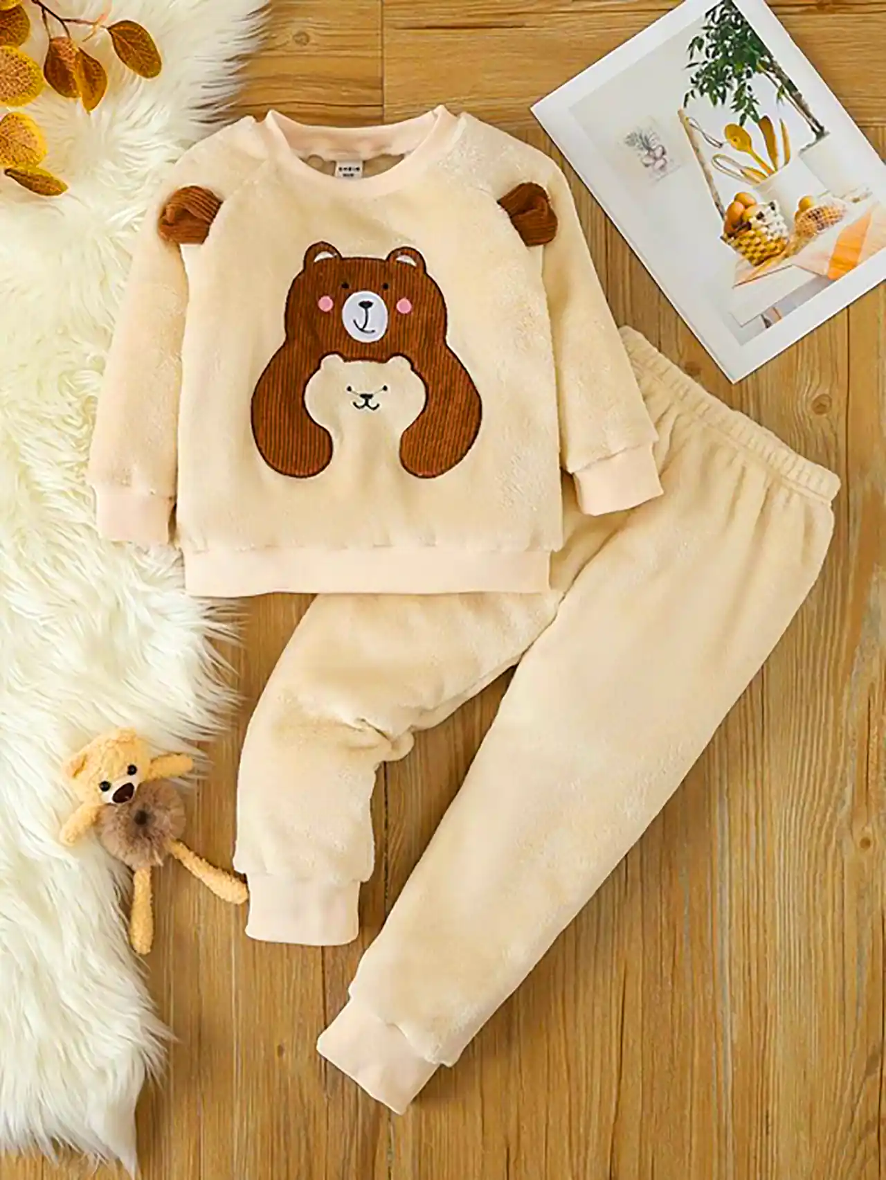 لباس کودک مخملی فانتزی