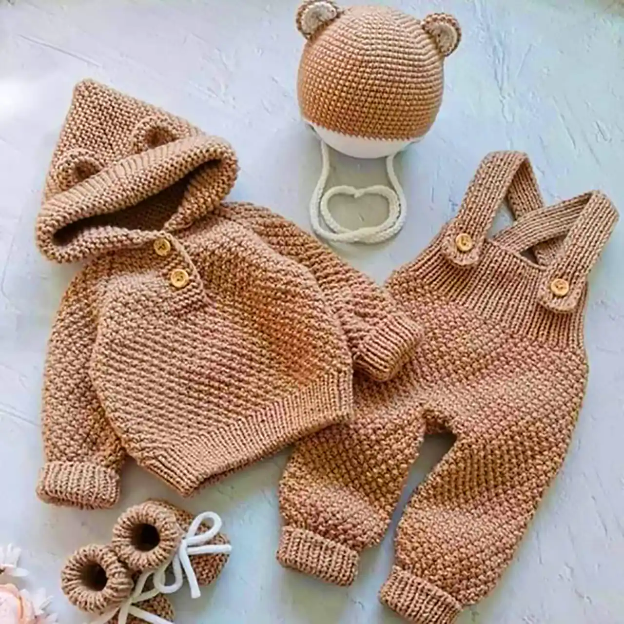 پوشاک کودک بافتنی شیک 