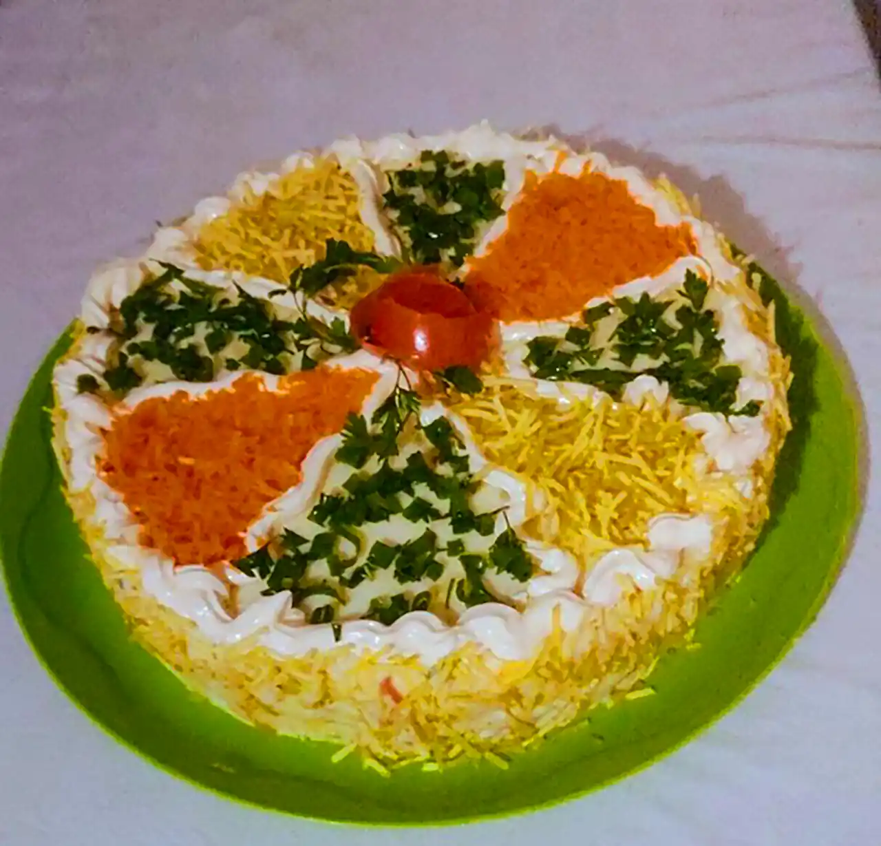 سالاد الویه مجلسی تزئینی 