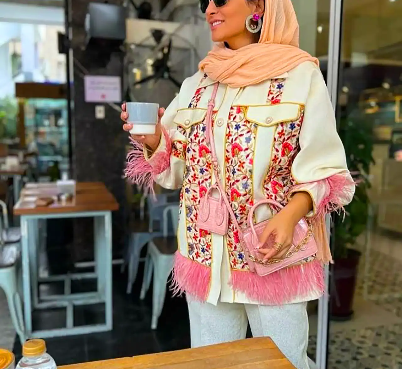 استایل روزمره شیک با مانتو