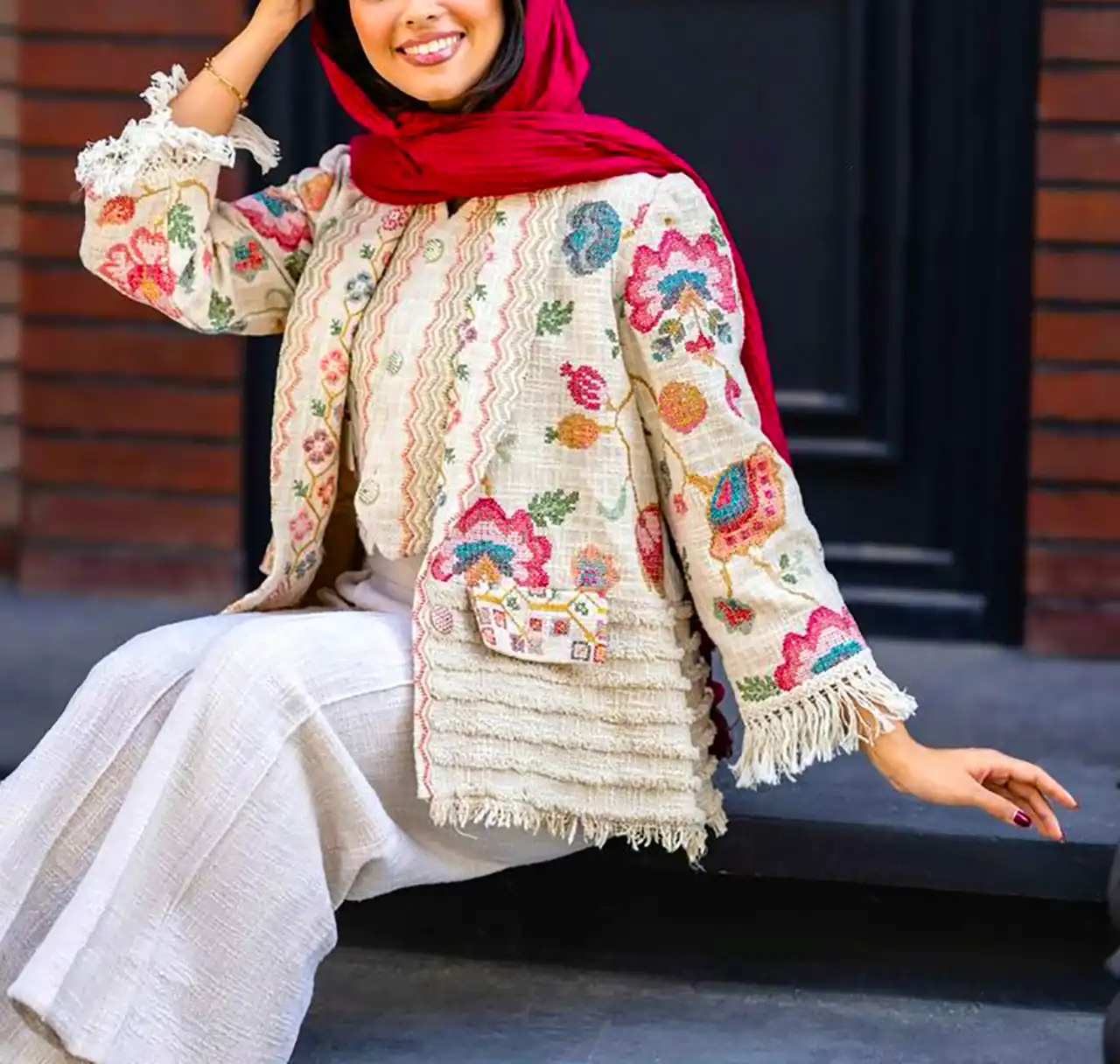 استایل روزمره شیک با مانتو