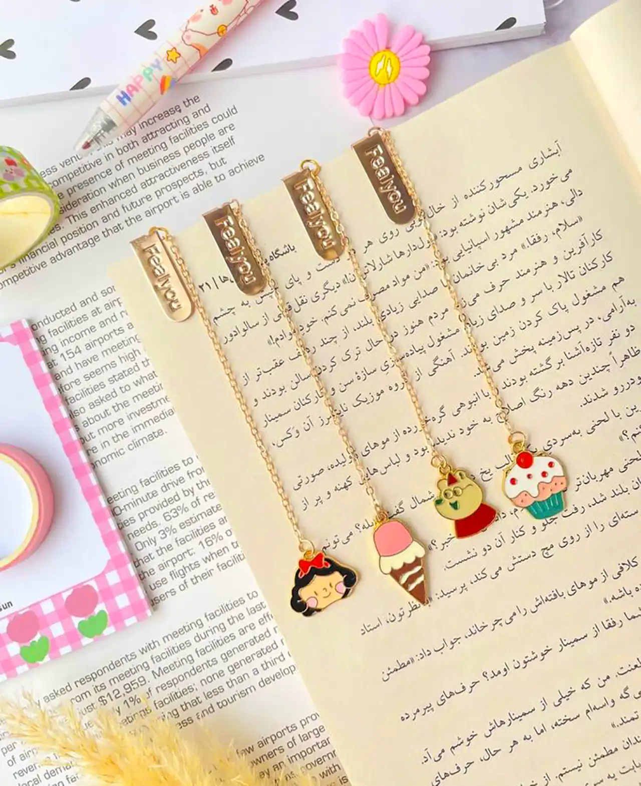 گیره کاغذ فانتزی گوگولی