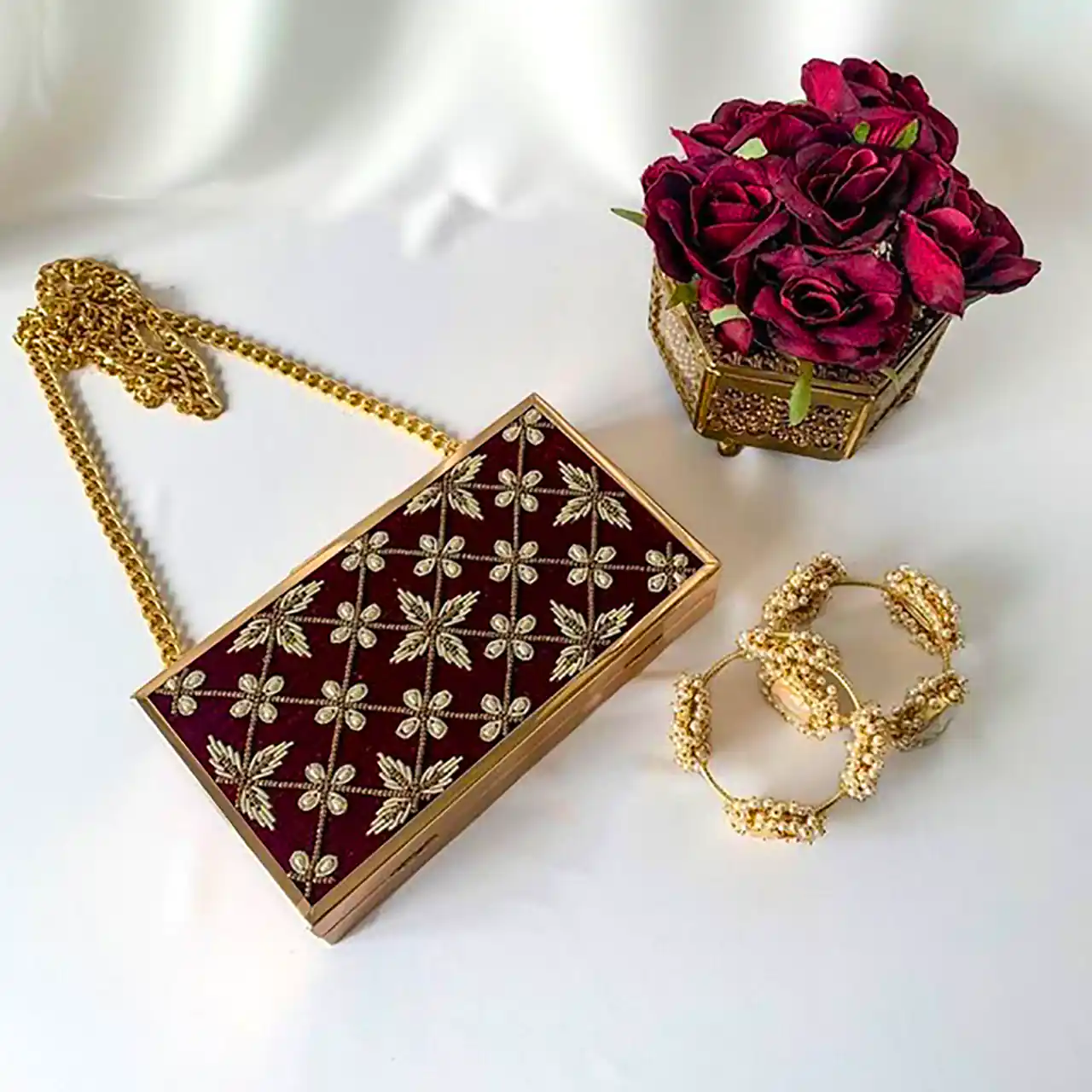 کیف دستی جواهردوزی