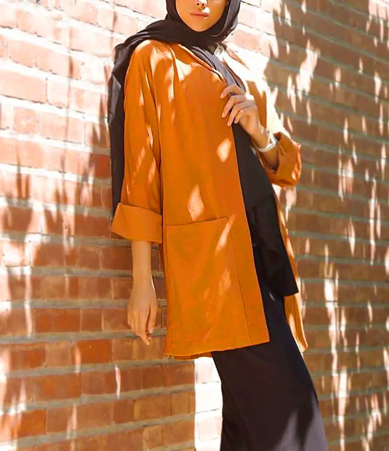 مانتو آجری جدید شیک