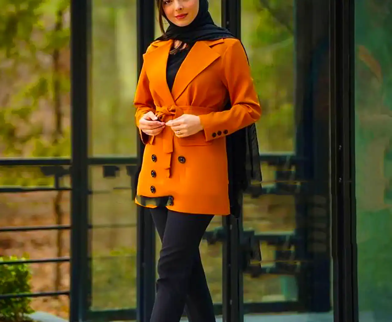 مانتو آجری جدید شیک