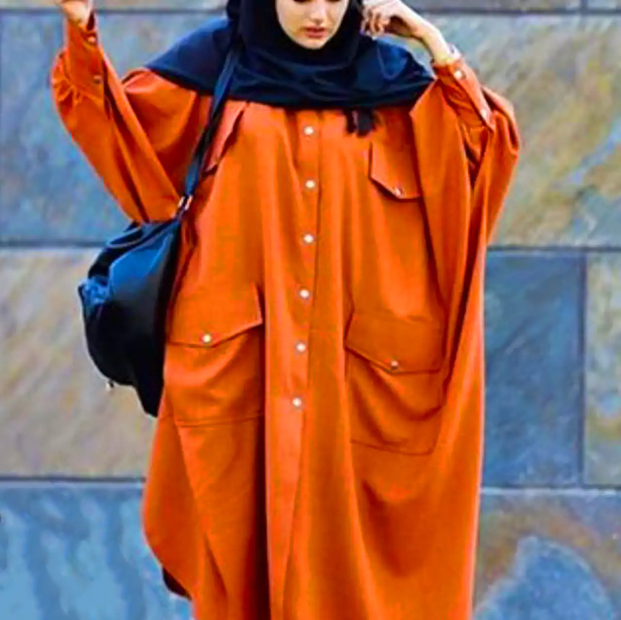 مانتو آجری جدید شیک