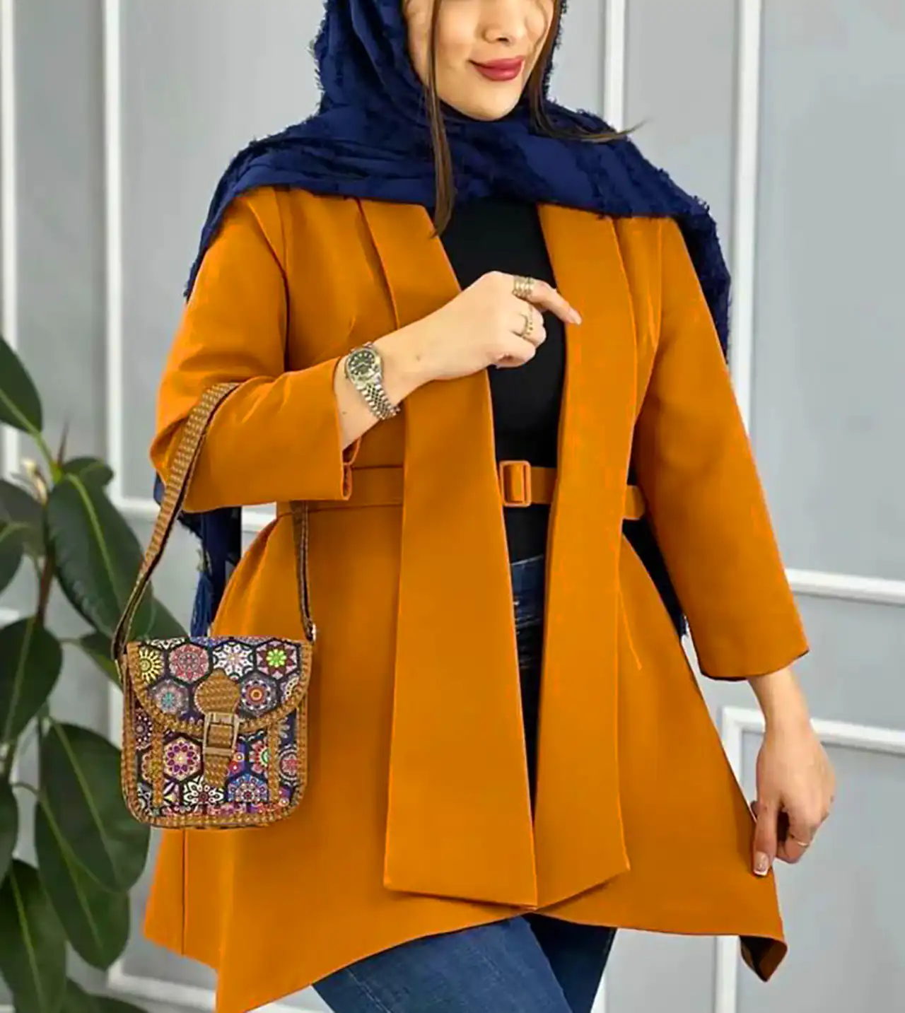 مانتو آجری جدید شیک