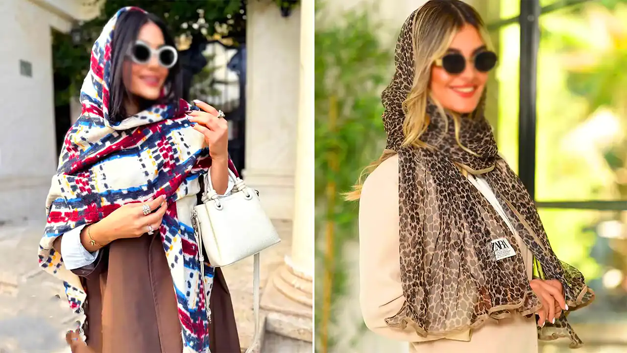 شال شیک و جدید زنانه