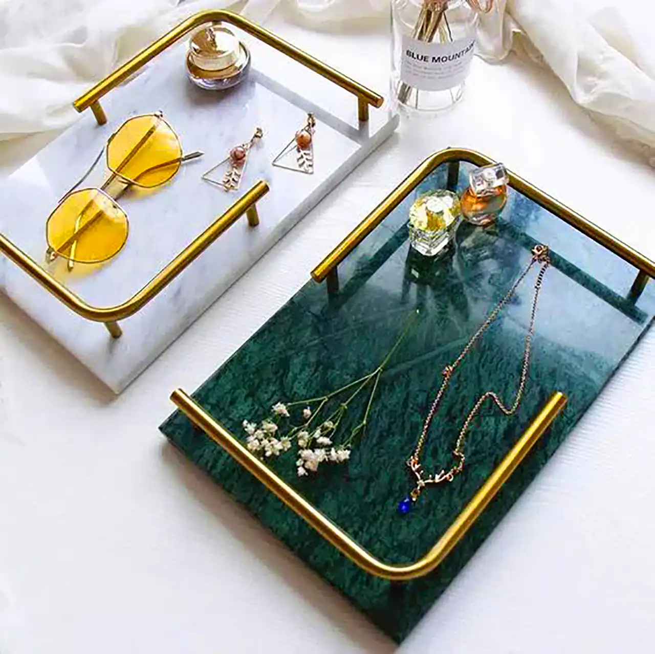 سینی دسته‌دار رزینی