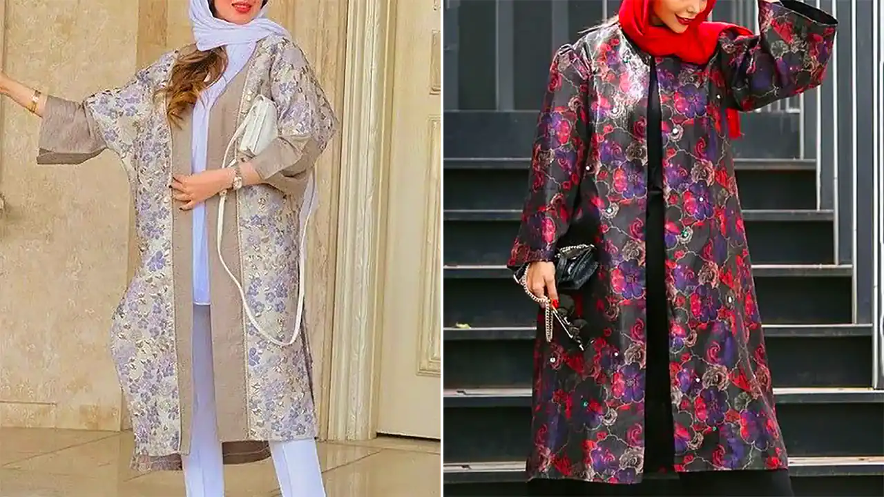 استایل زنانه شیک با مانتو
