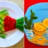 بشقاب میوه تزئین شده؛ ترکیب رنگ های جذاب و تازه + ۱۵ ایده